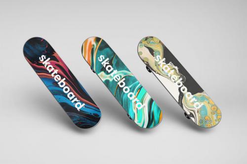 Deeezy - Skateboard Mockup