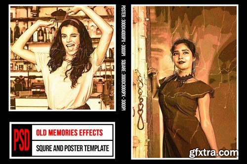 Square & Poster - Old Memories Effects 6HAW2U9