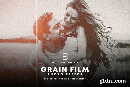 Grain Film Photo Effect F388UY7