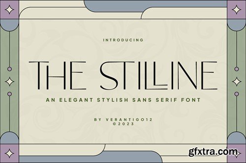 The Stilline - Sans Serif Font D8F7KXA