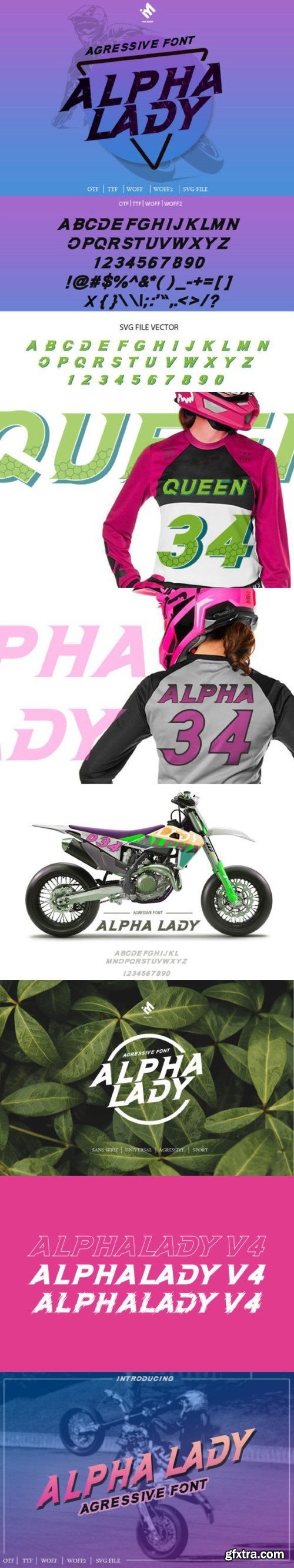 Alpha Lady Font