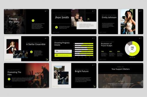 Heden Film - Powerpoint Templates