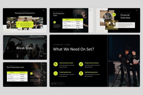 Heden Film - Powerpoint Templates