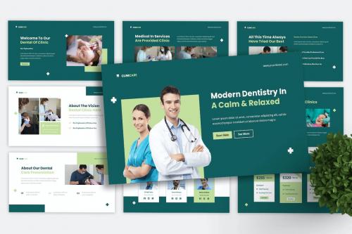 Clinicare Powerpoint Template