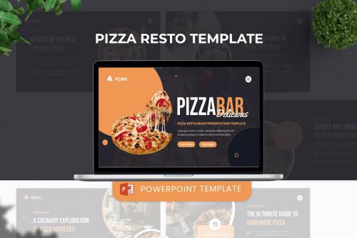 Pizza Resto Powerpoint Template