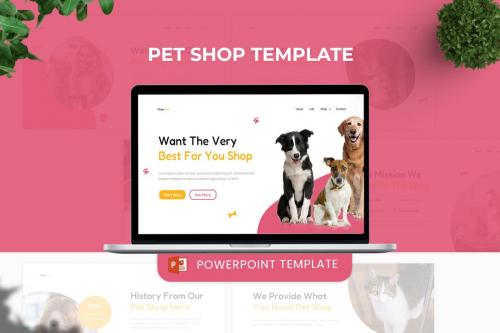 Pet Shop Powerpoint Template