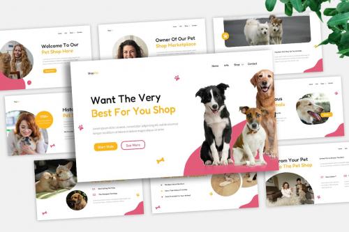 Pet Shop Powerpoint Template