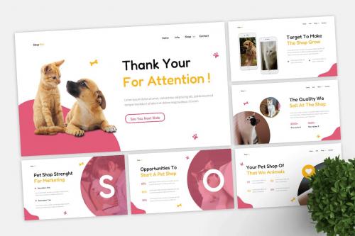 Pet Shop Powerpoint Template