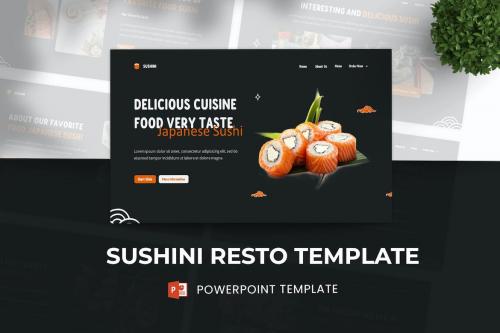 Sushini Powerpoint Template