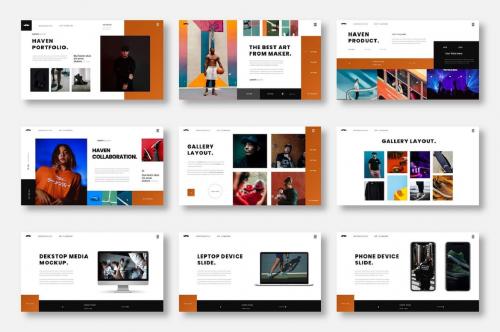 Haven – Business PowerPoint Template