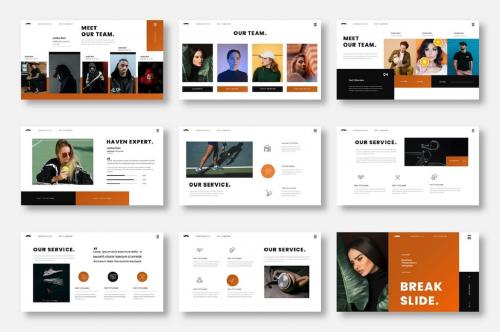 Haven – Business PowerPoint Template