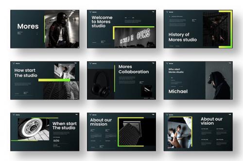 Mores – Business PowerPoint Template