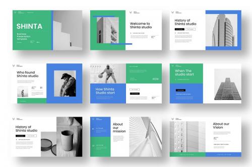 Shinta – Business PowerPoint Template