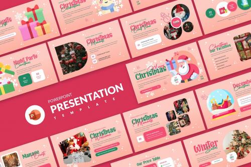 Mariah Christmas PowerPoint Presentation Template