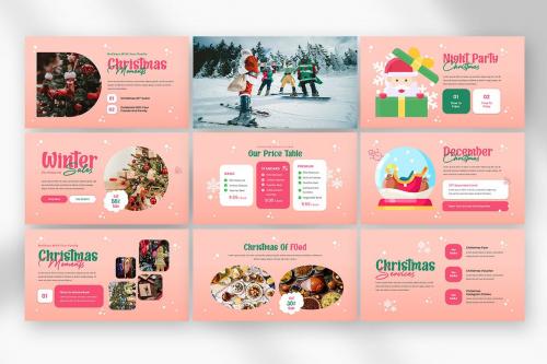 Mariah Christmas PowerPoint Presentation Template