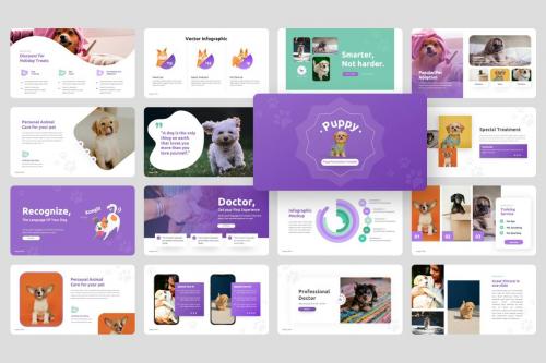 Puppy Purple - PowerPoint