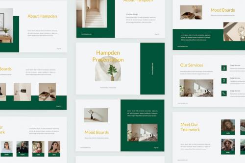 Hampden - Minimal Catalogue PowerPoint Template