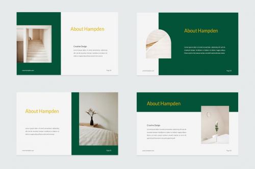 Hampden - Minimal Catalogue PowerPoint Template
