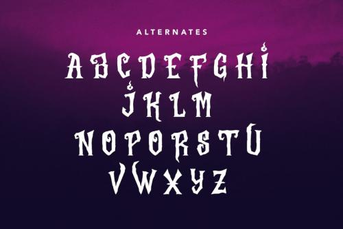 Deeezy - Unforgomen Blackletter Display Font