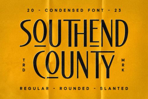 Deeezy - Southend Country - Condensed Font