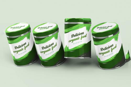 Deeezy - Aluminum tin can mockup