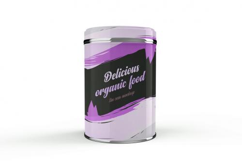 Deeezy - Aluminum tin can mockup