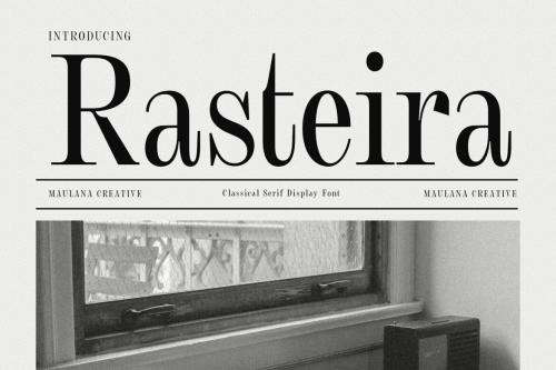 Deeezy - Rasteira Display Serif Font