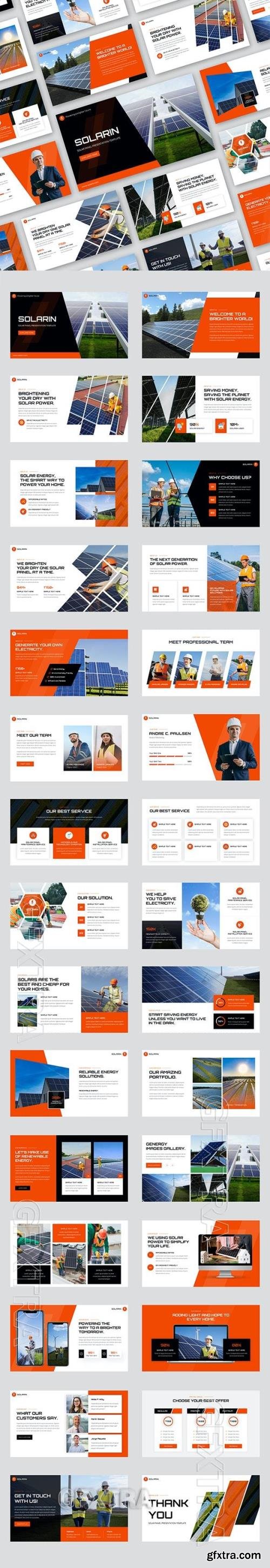 Solarin - Solar Energy PowerPoint Template 49573776