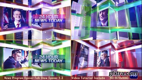 Videohive News Program Opener-Talk Show Opener V-3 48159958