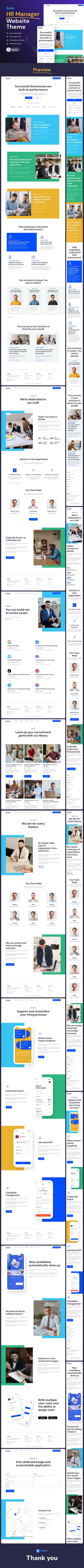 UIHut - HR Management Website Theme - 25188