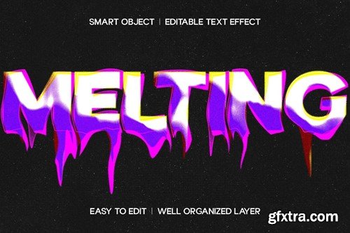 Liquid Melting Text Effect RHHV8BF