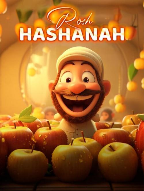 Rosh Hashanah Social Media Post Poster Design