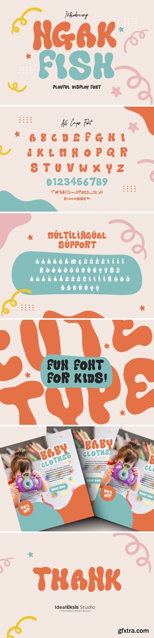 Ngak Fish Font