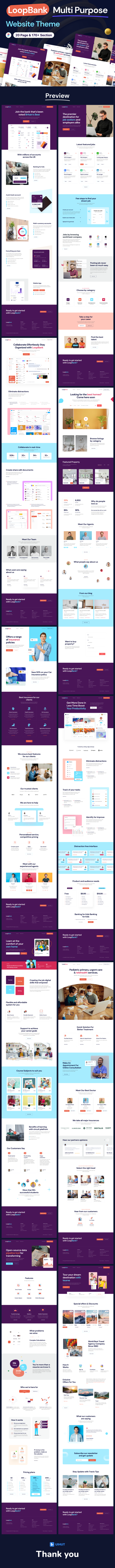 UIHut - Multi Purpose Business Theme - 25402