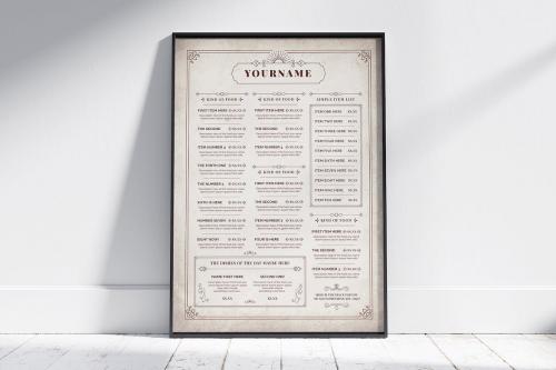 Vintage Bodegon Food Menu Stationery