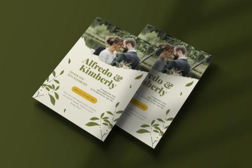 Leaf Wedding Invitation