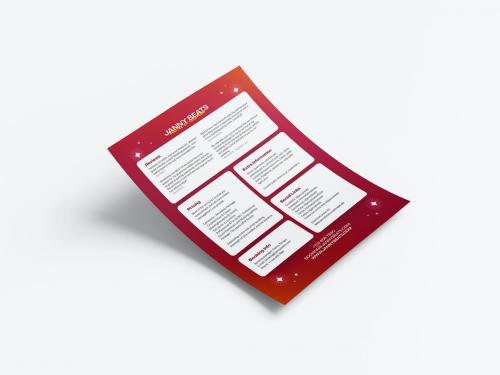 Event DJ & MC Press Kit and Resume Template