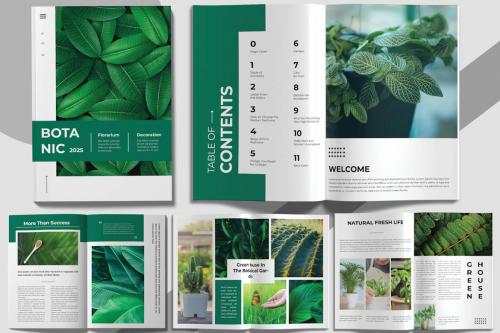 Botanic Magazine Design Layout