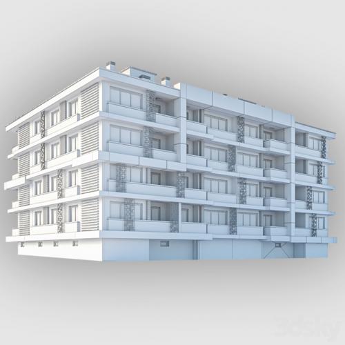 Modern Residential Building 01