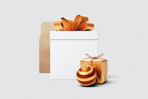 Gift Box Mockup