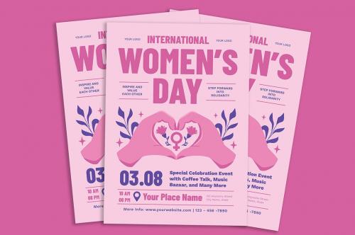 Women's Day Celebration Flyer