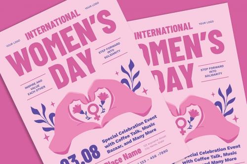 Women's Day Celebration Flyer