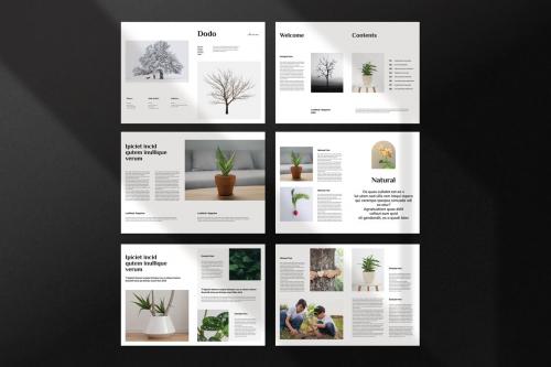 Natural Magazine Template