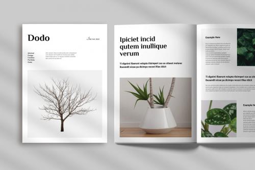 Natural Magazine Template