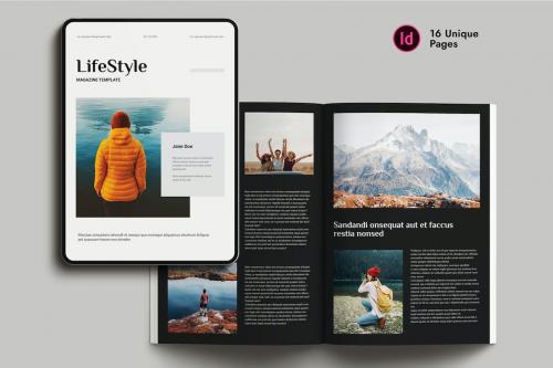 Lifestyle Magazine Layout