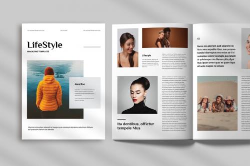 Lifestyle Magazine Layout