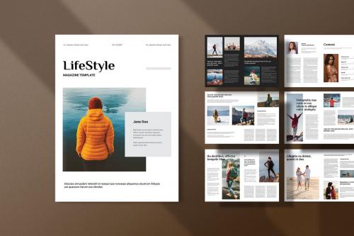 Lifestyle Magazine Layout