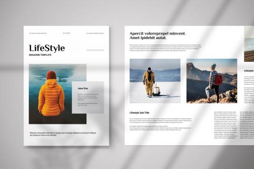 Lifestyle Magazine Layout