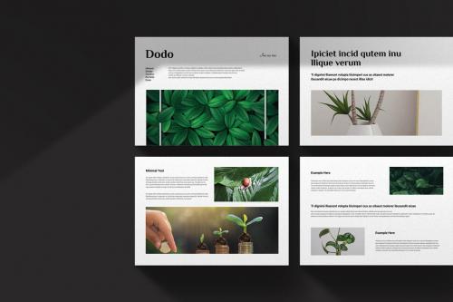 Natural Brochure Landscape Template