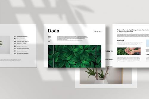 Natural Brochure Landscape Template